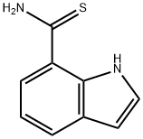 1H-INDOLE-7-CARBOTHIOIC ACID AMIDE Struktur