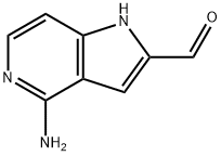 4-AMINO-1H-PYRROLO[3,2-C]PYRIDINE-2-CARBALDEHYDE Struktur