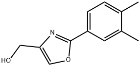 [2-(3,4-DIMETHYL-PHENYL)-OXAZOL-4-YL]-METHANOL Struktur