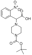 2-(4-BOC-PIPERAZINYL)-2-(2-NITRO-PHENYL)ACETIC ACID Struktur