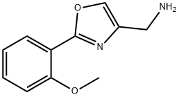 2-(2-METHOXY-PHENYL)-OXAZOL-4-YL-METHYLAMINE Struktur