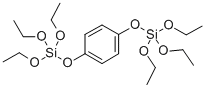 1,4-BIS-TRIETHOXYSILANYLOXY-BENZENE Struktur