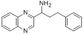 3-PHENYL-1-QUINOXALIN-2-YL-PROPYLAMINE Struktur