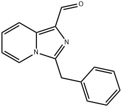 3-BENZYL-IMIDAZO[1,5-A]PYRIDINE-1-CARBALDEHYDE Struktur