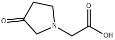 (3-OXO-PYRROLIDIN-1-YL)-ACETIC ACID Struktur