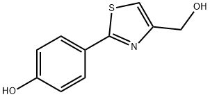 4-(4-HYDROXYMETHYL-THIAZOL-2-YL)-PHENOL Struktur