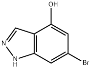 1H-Indazol-4-ol, 6-broMo- Struktur