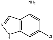 6-Chloro-1H-indazol-4-aMine Struktur