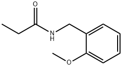 PropanaMide, N-[(2-Methoxyphenyl)Methyl]- Struktur