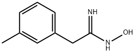 N-HYDROXY-2-M-TOLYL-ACETAMIDINE Struktur