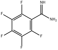 2,3,4,5,6-PENTAFLUORO-BENZAMIDINE Struktur