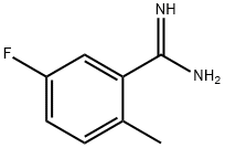 2-methyl-5-fluorobenzamidine Struktur