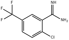 2-CHLORO-5-TRIFLUOROMETHYL-BENZAMIDINE Struktur