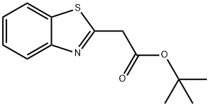 TERT-BUTYL 2-(BENZO[D]THIAZOL-2-YL)ACETATE Struktur