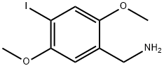 2,5-DIMETHOXY-4-IODOBENZYLAMINE
 Struktur