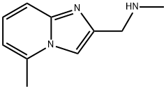 METHYL-(5-METHYL-IMIDAZO[1,2-A]PYRIDIN-2-YLMETHYL)-AMINE Struktur