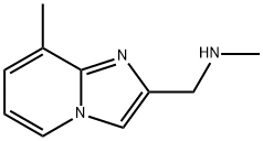 METHYL-(8-METHYL-IMIDAZO[1,2-A]PYRIDIN-2-YLMETHYL)-AMINE Struktur