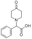 (4-OXO-PIPERIDIN-1-YL)-PHENYL-ACETIC ACID
 Struktur