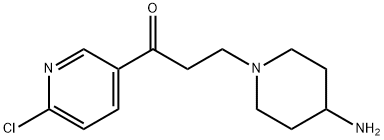 3-(4-AMINO-PIPERIDIN-1-YL)-1-(6-CHLORO-PYRIDIN-3-YL)-PROPAN-1-ONE
 price.