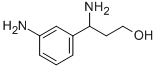 3-(3-AMINOPHENYL)-DL-BETA-ALANINOL
 Struktur