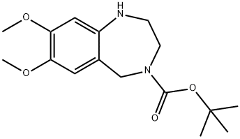 4-BOC-7,8-DIMETHOXY-2,3,4,5-TETRAHYDRO-1H-BENZO[E][1,4]DIAZEPINE
 price.