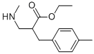 ETHYL 2-METHYLAMINOMETHYL-3-P-TOLYL-PROPIONATE
 Struktur