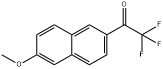 2,2,2-TRIFLUORO-1-(6-METHOXY-NAPHTHALEN-2-YL)-ETHANONE Struktur