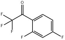 1-(2,4-DIFLUORO-PHENYL)-2,2,2-TRIFLUORO-ETHANONE Struktur