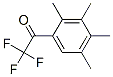 2',3',4',5'-TETRAMETHYL-2,2,2-TRIFLUOROACETOPHENONE Struktur