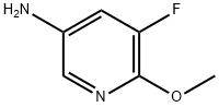 5-FLUORO-6-METHOXY-PYRIDIN-3-YLAMINE Struktur