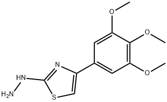 4-(3,4,5-TRIMETHOXYPHENYL)-2(3H)-THIAZOLONE HYDRAZONE Struktur