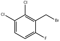 2,3-DICHLORO-6-FLUOROBENZYL BROMIDE Struktur