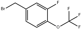 3-FLUORO-4-(TRIFLUOROMETHOXY)BENZYL BROMIDE price.