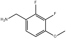 2,3-DIFLUORO-4-METHOXYBENZYLAMINE Struktur