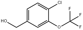 (4-chloro-3-(trifluoroMethoxy)phenyl)Methanol Struktur