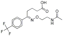 N-Acetyl Fluvoxamine Acid Struktur