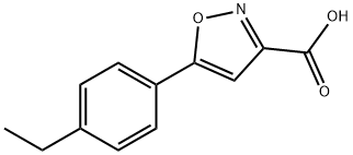 5-(4-ETHYL-PHENYL)-ISOXAZOLE-3-CARBOXYLIC ACID price.