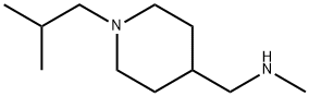 N-[(1-Isobutylpiperidin-4-yl)methyl]-N-methylamine Struktur