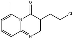 3-(2-CHLOROETHYL)-6-METHYL-4H-PYRIDO[1,2-A]PYRIMIDIN-4-ONE Struktur