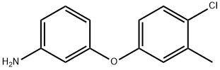 3-(4-CHLORO-3-METHYL-PHENOXY)-PHENYLAMINE Struktur