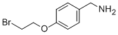 4-(2-BROMO-ETHOXY)BENZYLAMINE Struktur