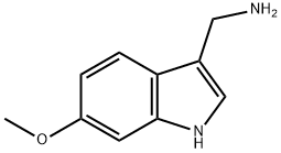 6-METHOXY-1H-INDOL-3-METHYLAMINE Struktur