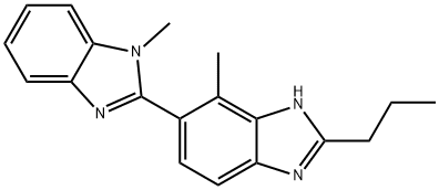 1,4'-Dimethyl-2'-propyl-2,5'-bi-1H-benzimidazole