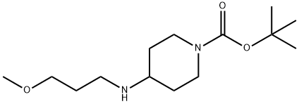 1-Boc-4-(3-methoxypropylamino)piperidine Struktur