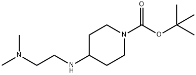 1-Boc-4-(2-dimethylaminoethylamino)piperidine Struktur