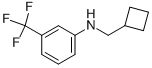 CYCLOBUTYLMETHYL-(3-TRIFLUOROMETHYL-PHENYL)-AMINE Struktur