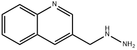 1-((quinolin-3-yl)methyl)hydrazine Struktur