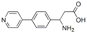 3-AMINO-3-(4-PYRIDIN-4-YL-PHENYL)-PROPIONIC ACID Struktur