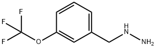 3-TRIFLUOROMETHOXY-BENZYL-HYDRAZINE Struktur