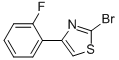 2-BROMO-4-(2-FLUOROPHENYL)THIAZOLE Struktur